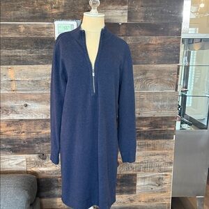 Tommy Bahama Navy Long Sleeve Dress
